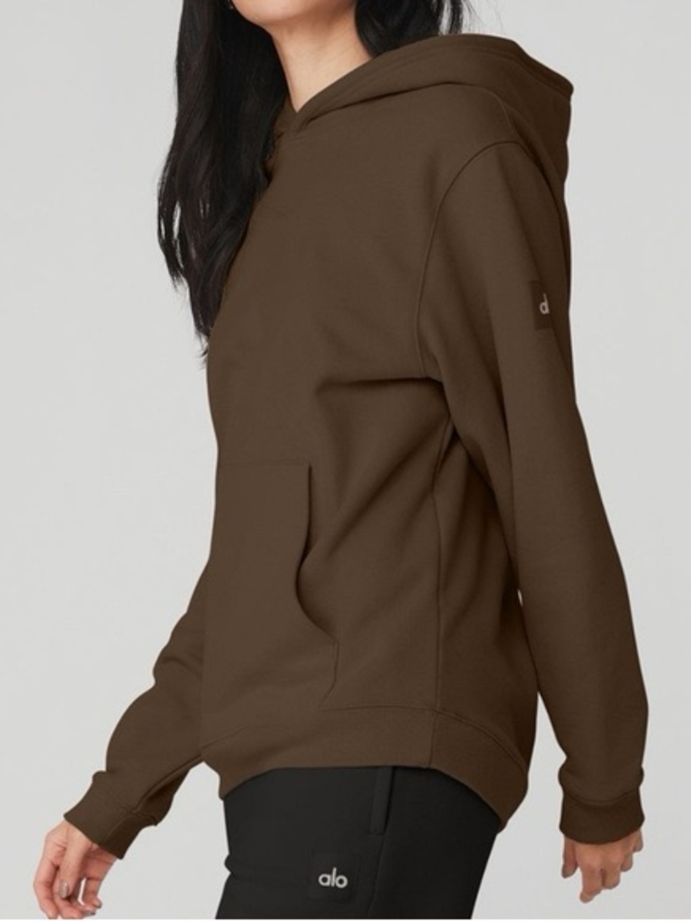 ALO Yoga Brown Heavyweight Hoodie